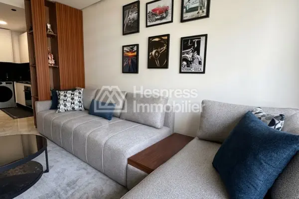 Location studio meublé à a casa Finance City