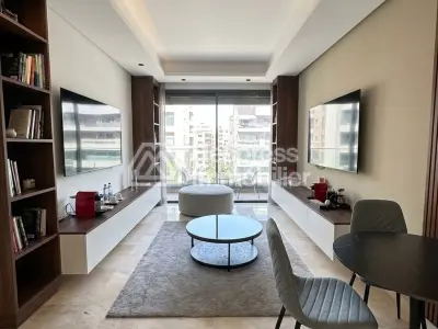 Location studio meublé à a casa Finance City