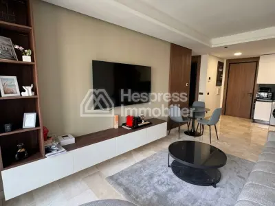 Location studio meublé à a casa Finance City