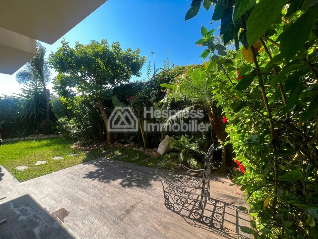 Bel appartement vide 3 chambres Rez de jardin