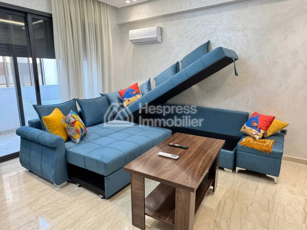 Location d'un appartement à Hermitage. 1 chambre. Meublé