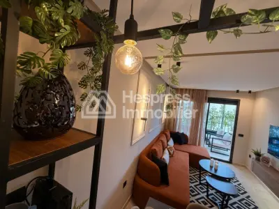 Location studio meublé à avec terrasse à Bd Ziraoui