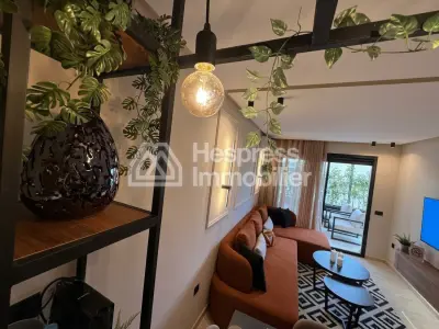 Location studio meublé à avec terrasse à Bd Ziraoui