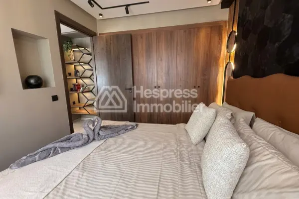 Furnished studio apartment for rent on Boulevard Ziraoui