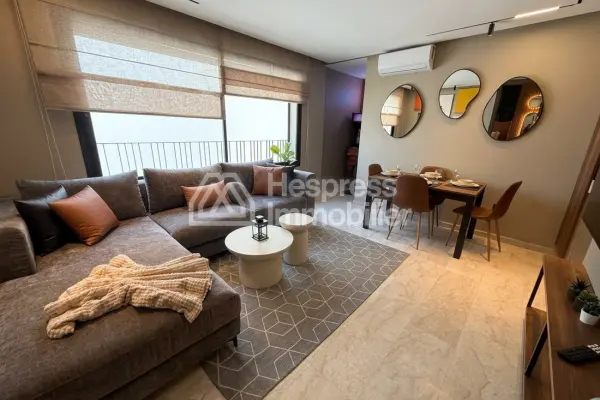 Furnished studio apartment for rent on Boulevard Ziraoui
