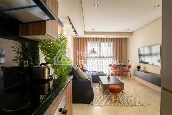 Furnished studio apartment for rent, Neighborhood Maarif
