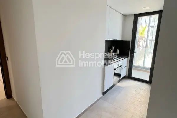 Apartment for rent at Casablanca Finance City . 2 bedrooms. Double-glazed windows and reinforced door.