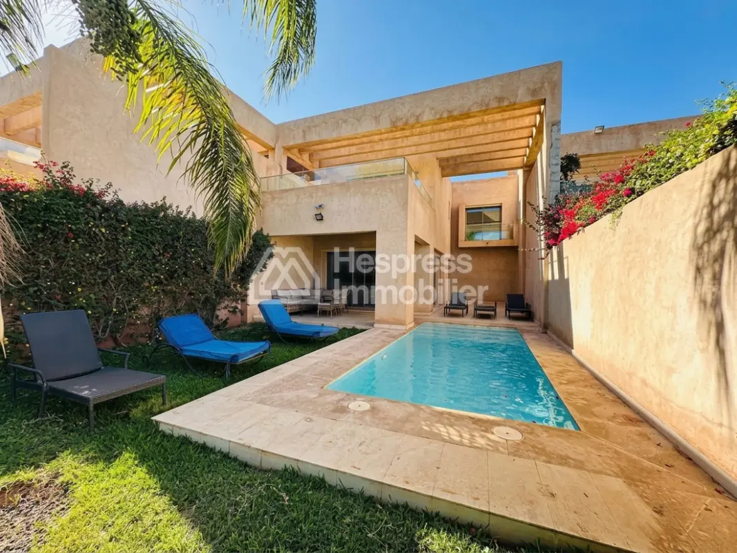 Beautiful 3-bedroom villa in a gated community – Agdal
