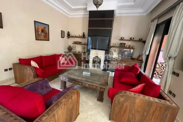 Superb furnished villa in a residence with swimming pool