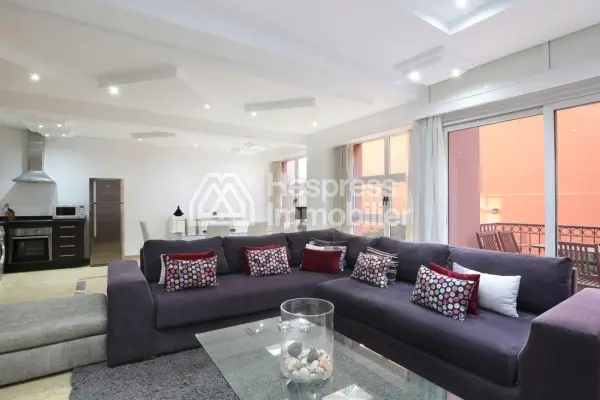 Stunning modern duplex in a residence at Majorelle