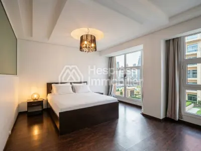 Stunning modern duplex in a residence at Majorelle