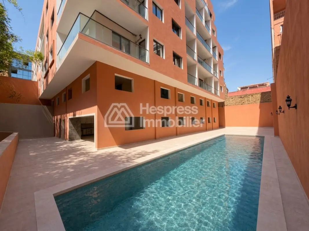 Beautiful 2-bedroom apartment in a residence with a swimming pool