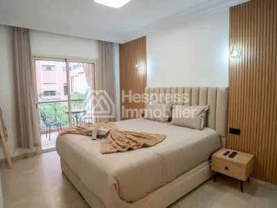 Beautiful apartment in a residence with swimming pool at Majorelle