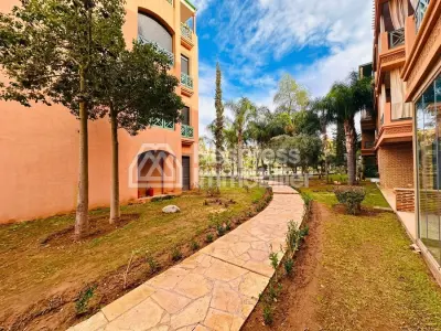 Magnifique rez de jardin 2 chambres – Agdal