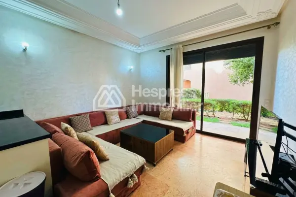 Magnifique rez de jardin 2 chambres – Agdal