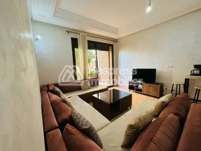Magnifique rez de jardin 2 chambres – Agdal
