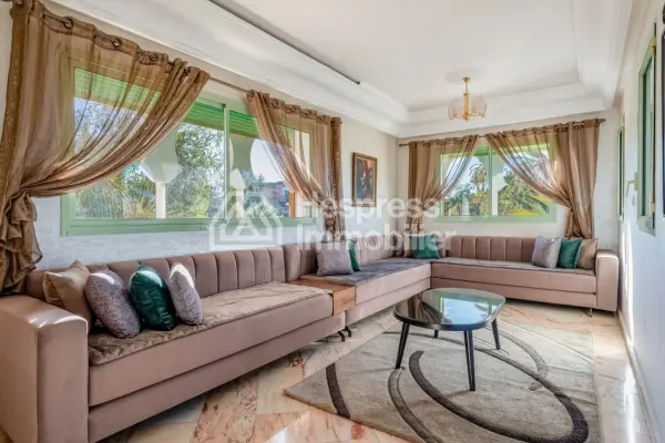 Magnifique duplex 3 ch au cœur de la Palmeraie