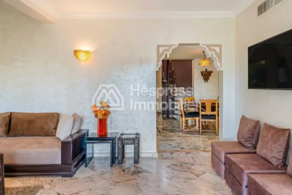 Magnifique duplex 3 ch au cœur de la Palmeraie