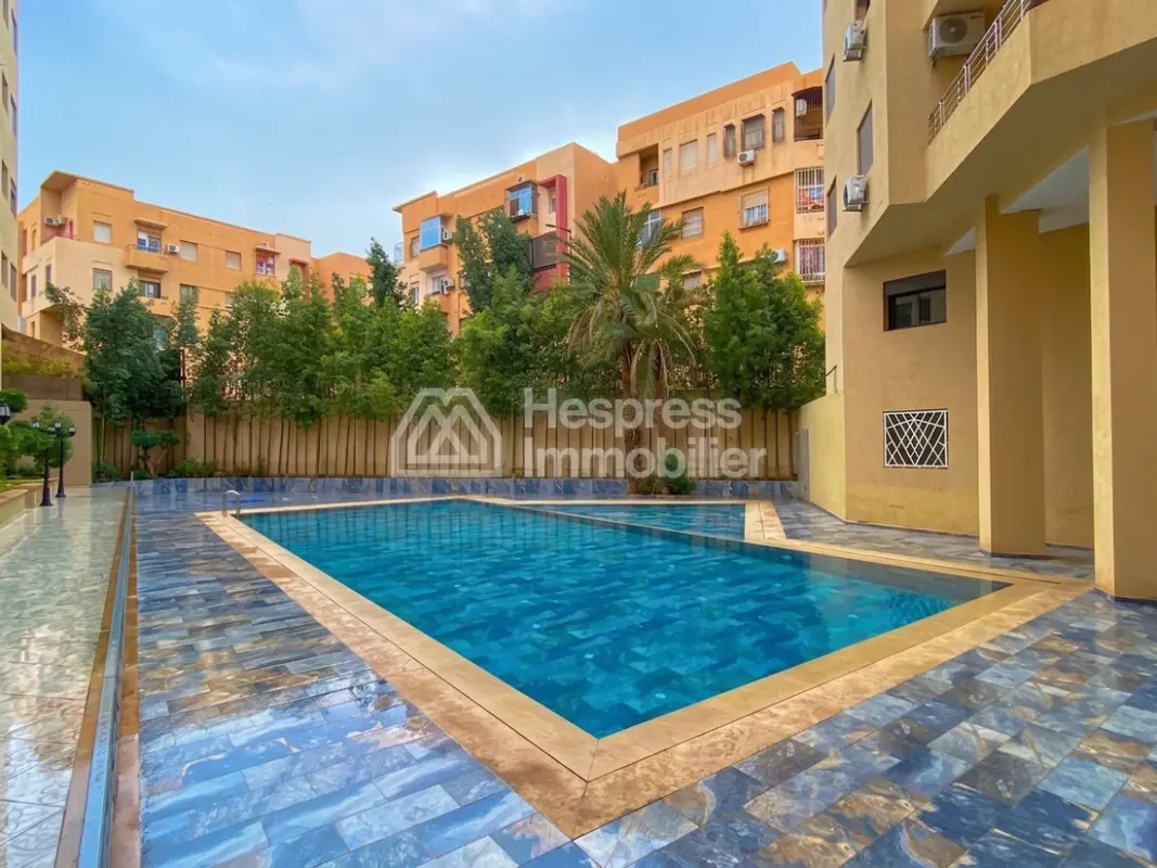 Beautiful 2-bedroom furnished apartment in a residence