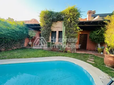 Furnished single-storey villa with private pool