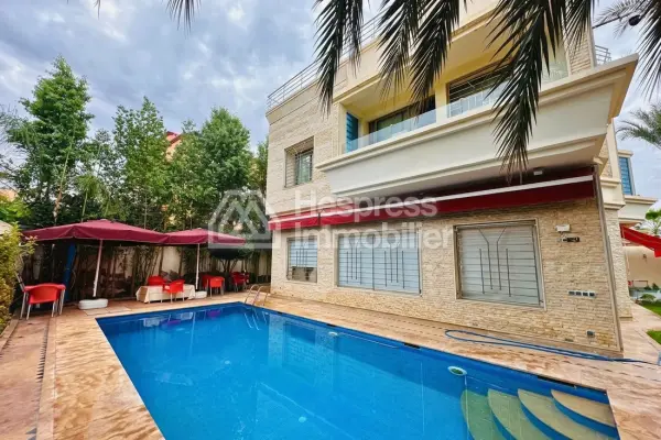 Splendide villa 4 chambres piscine privée à Targa