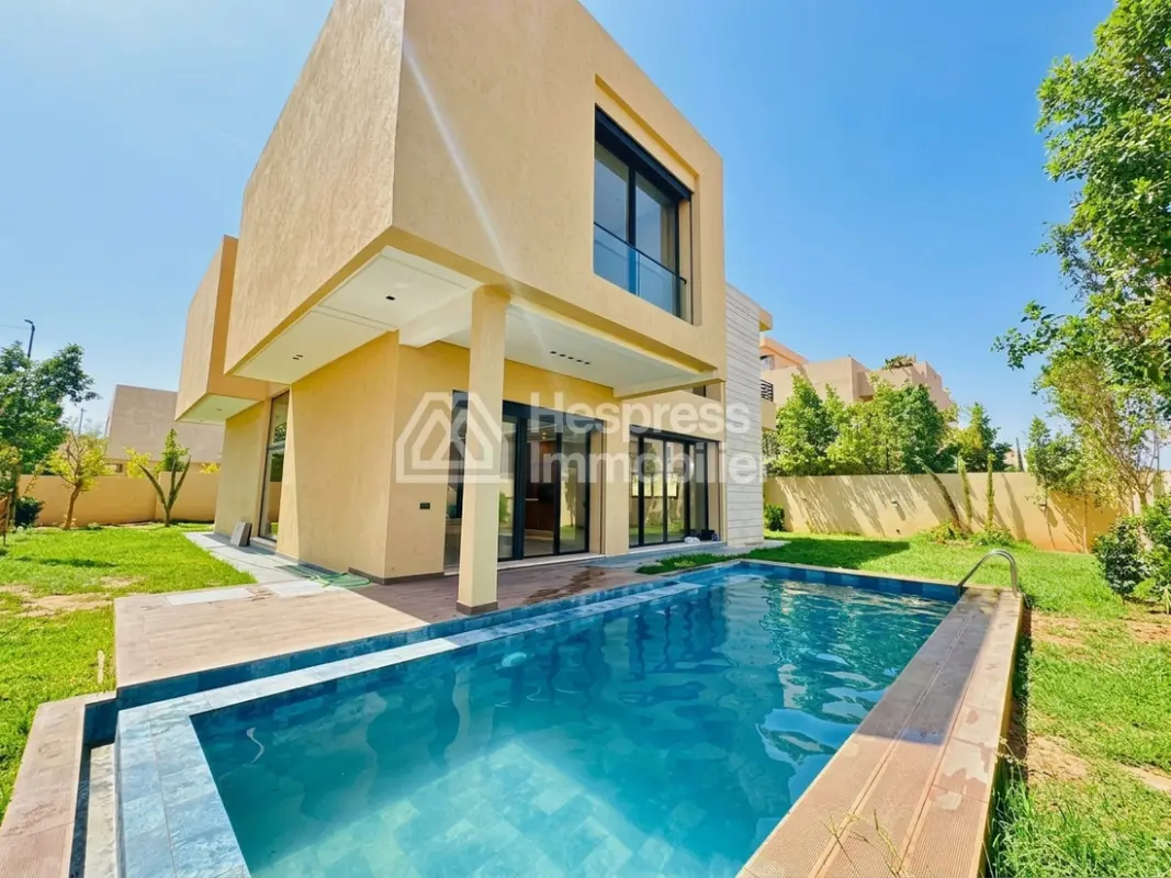 Magnificent modern villa with private pool in Targa