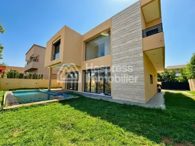 Magnificent modern villa with private pool in Targa