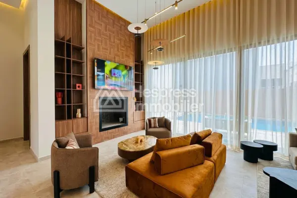 Single-story villa – 4 suites – Private pool