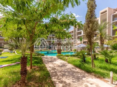 Superb furnished apartment in a residence with a swimming pool