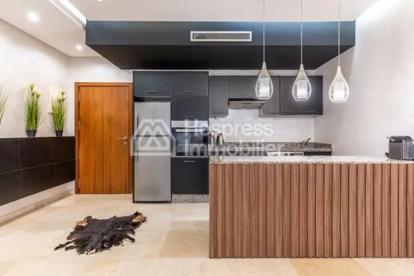 Superb furnished apartment in a residence with a swimming pool
