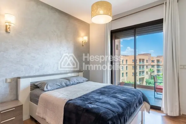 Superb furnished apartment in a residence with a swimming pool