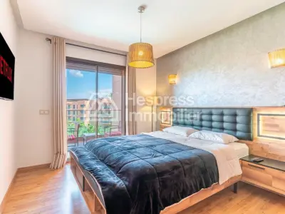 Superb furnished apartment in a residence with a swimming pool