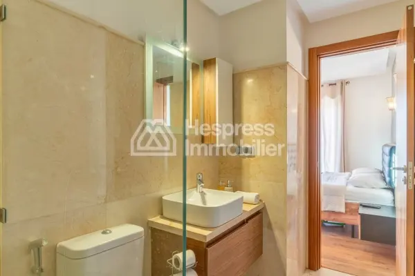 Superb furnished apartment in a residence with a swimming pool