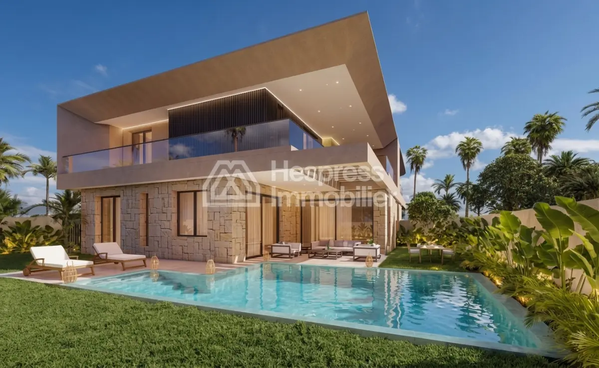 Luxueuse villa moderne 4 suites avec piscine privée