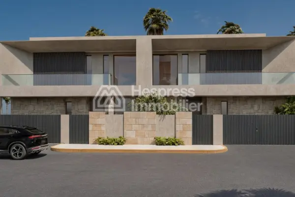 Luxurious modern villa with 4 suites and private pool