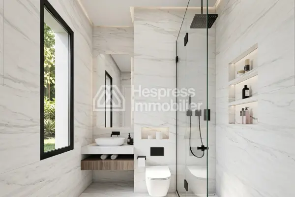 Luxurious modern villa with 4 suites and private pool