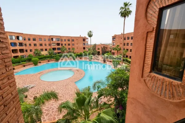 Beautiful apartment in a secure residence with a swimming pool