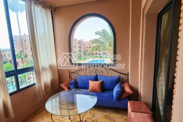 Beautiful apartment in a secure residence with a swimming pool