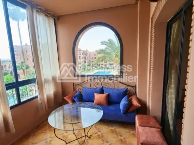 شقة جميلة في مجمع سكني آمن مع مسبح