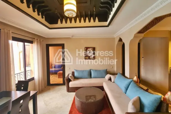 Beautiful apartment in a secure residence with a swimming pool