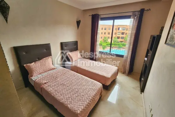Beautiful apartment in a secure residence with a swimming pool