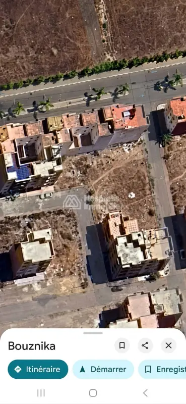 R3 plot with habitable ground floor at Bouznika