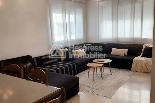Furnished apartment with terrace for rent