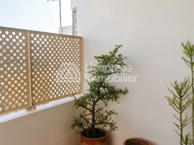 Furnished apartment with terrace for rent