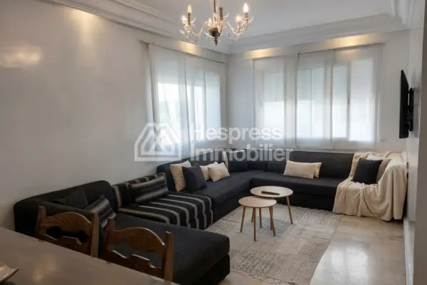 Furnished apartment with terrace for rent