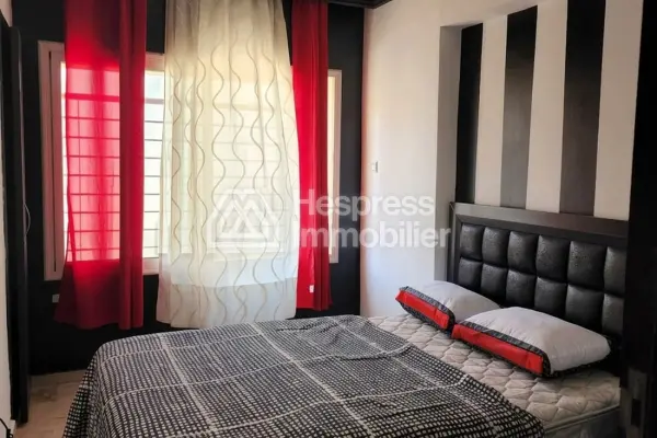 Furnished 2-bedroom apartment for 7000 dh