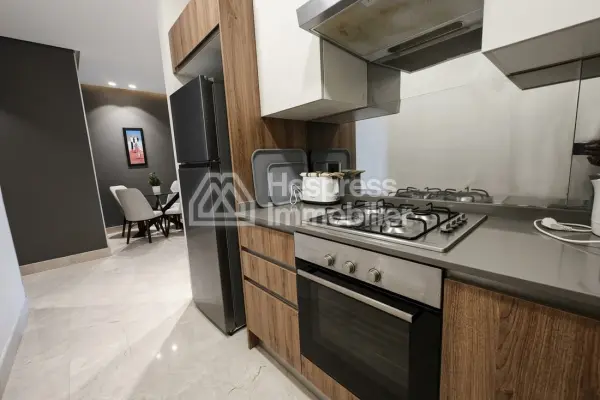 High-end furnished studio apartment for rent