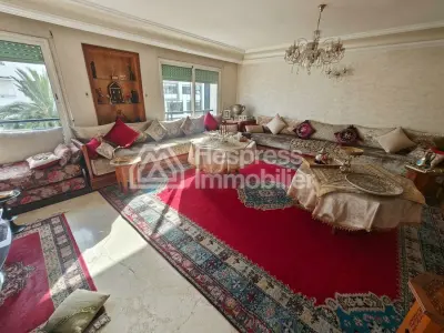 Appartement meublé à louer a bd. Al moukawama