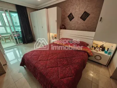 Appartement meublé à louer a bd. Al moukawama