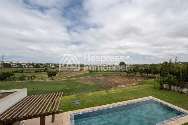 Superb villa for rent, 52,000 dhs, long-term rental, golf course frontage ️
